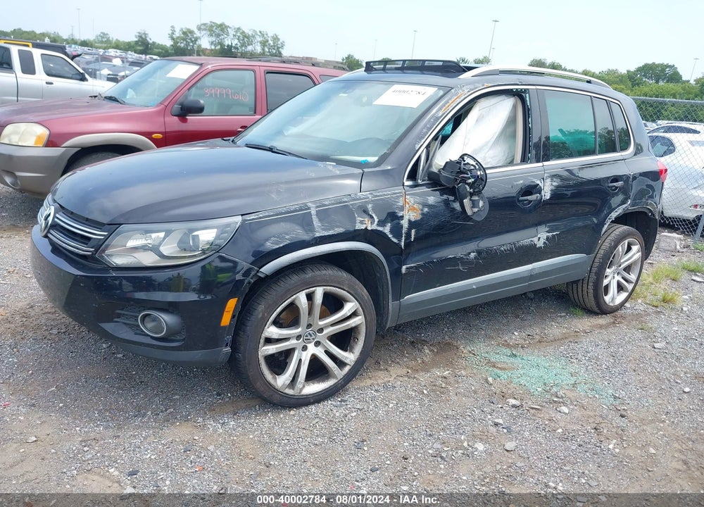 2016 VOLKSWAGEN TIGUAN SEL VIN: WVGAV7AX8GW553122