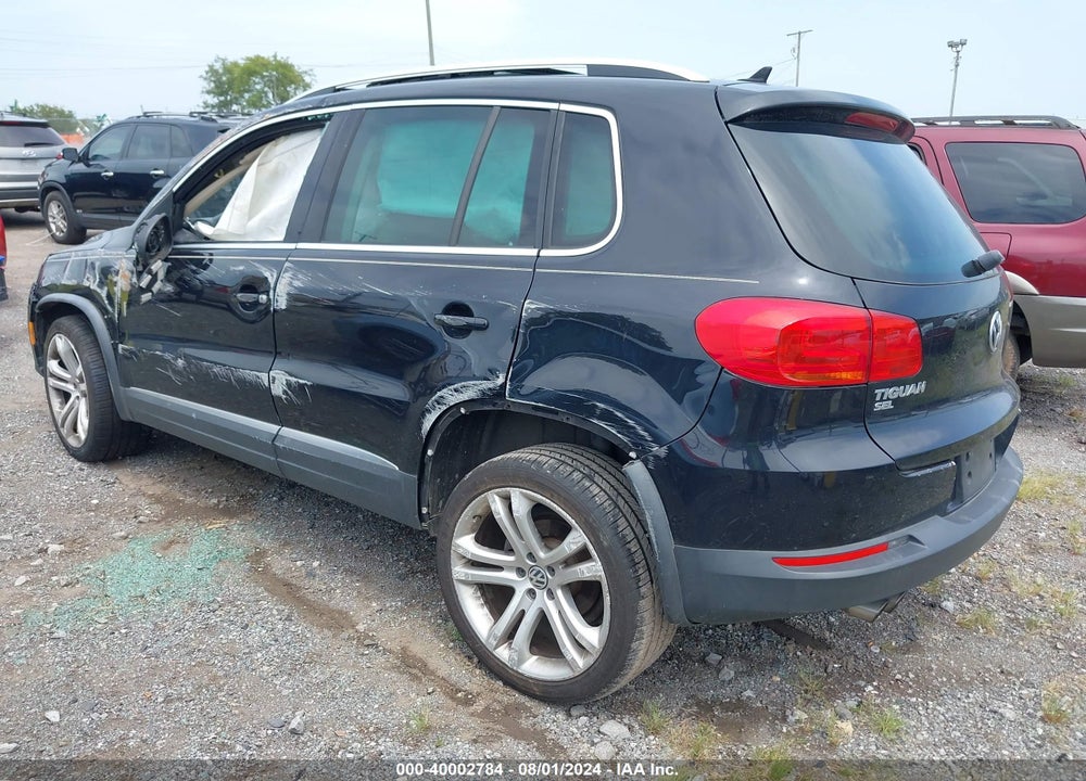 2016 VOLKSWAGEN TIGUAN SEL VIN: WVGAV7AX8GW553122