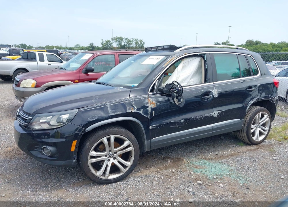 2016 VOLKSWAGEN TIGUAN SEL VIN: WVGAV7AX8GW553122