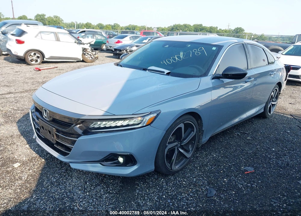 2022 HONDA ACCORD SPORT VIN: 1HGCV1F36NA097634