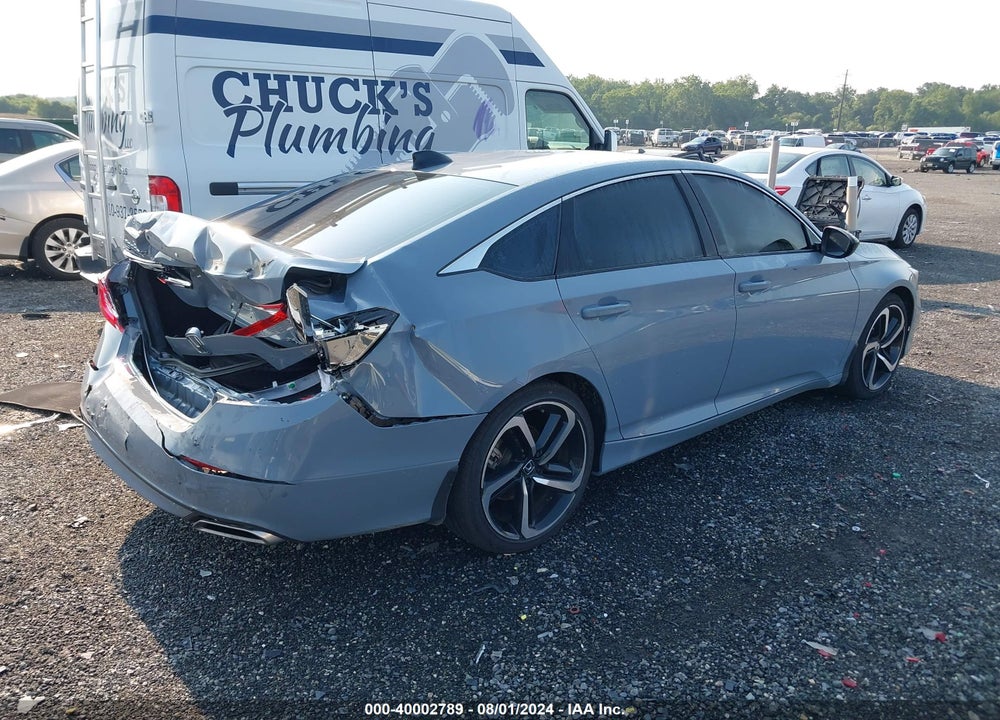 2022 HONDA ACCORD SPORT VIN: 1HGCV1F36NA097634