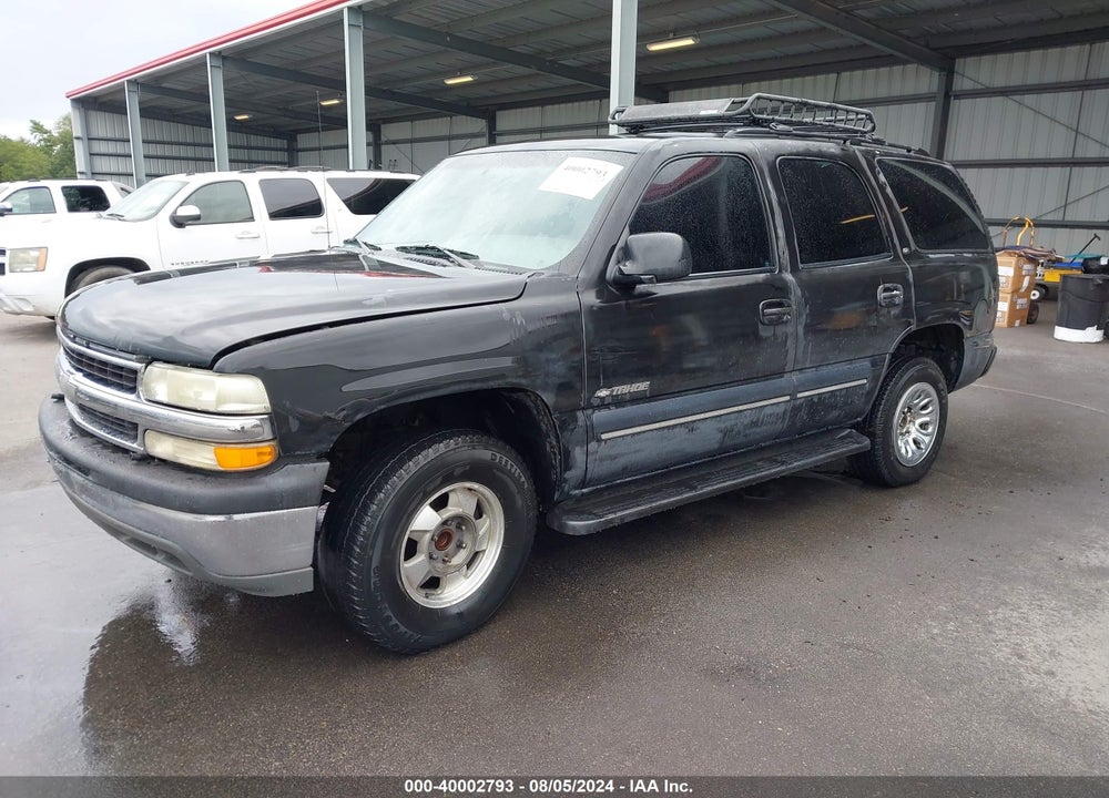2002 CHEVROLET TAHOE COMMERCIAL VIN: 1GNEC13V02J285605