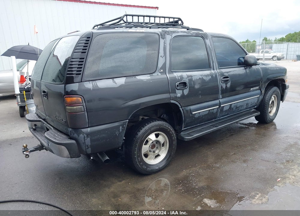 2002 CHEVROLET TAHOE COMMERCIAL VIN: 1GNEC13V02J285605