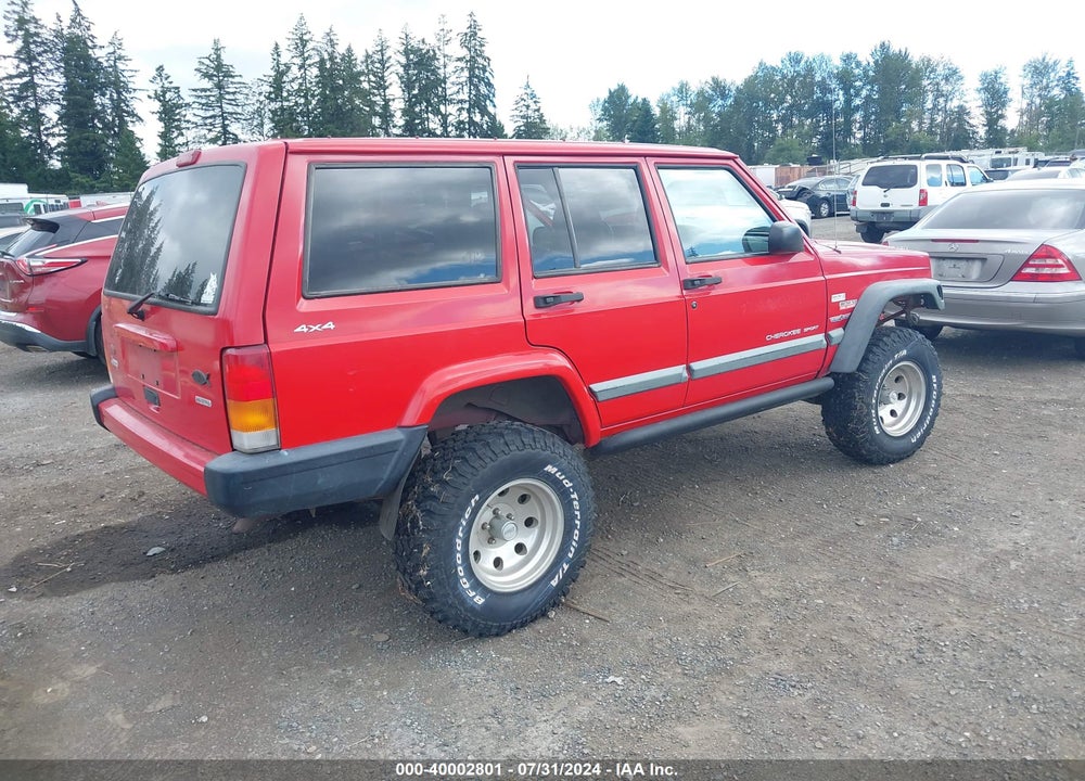 2001 JEEP CHEROKEE SPORT VIN: 1J4FF48S11L500376
