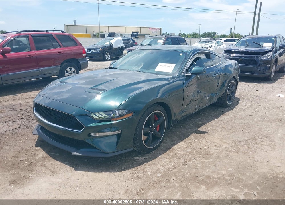 2019 FORD MUSTANG BULLITT VIN: 1FA6P8K01K5505252