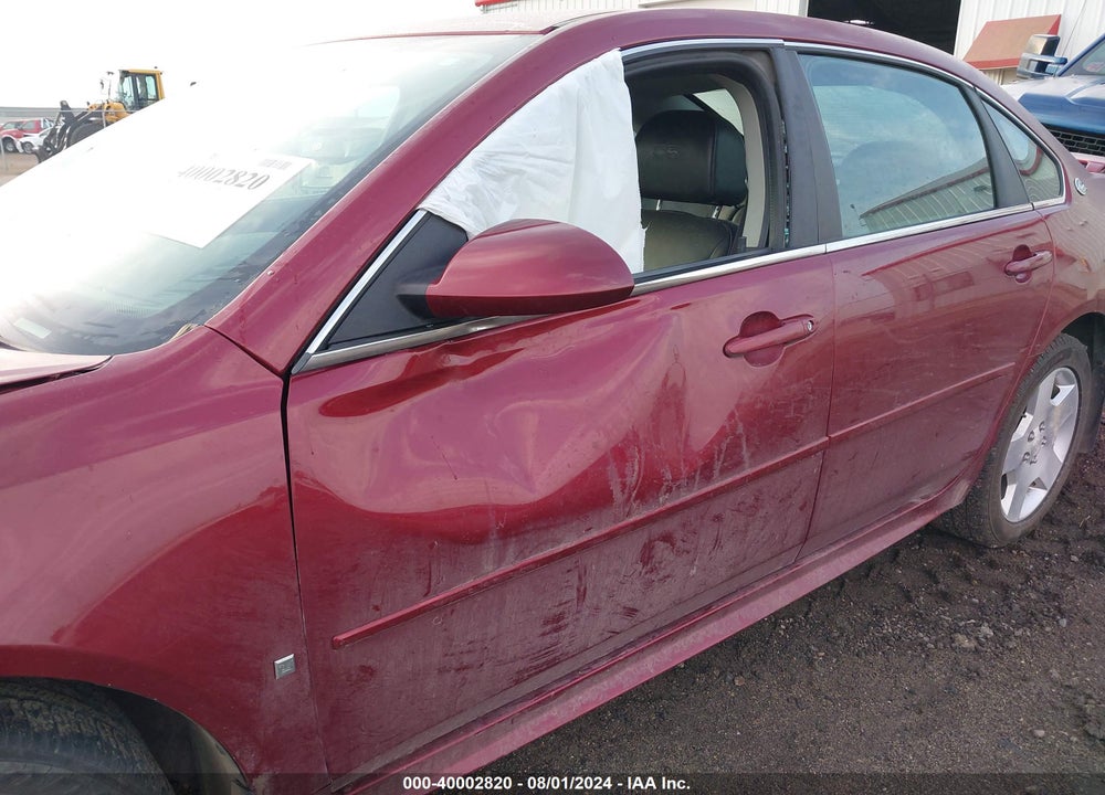 2008 CHEVROLET IMPALA LT VIN: 2G1WV58K281353363