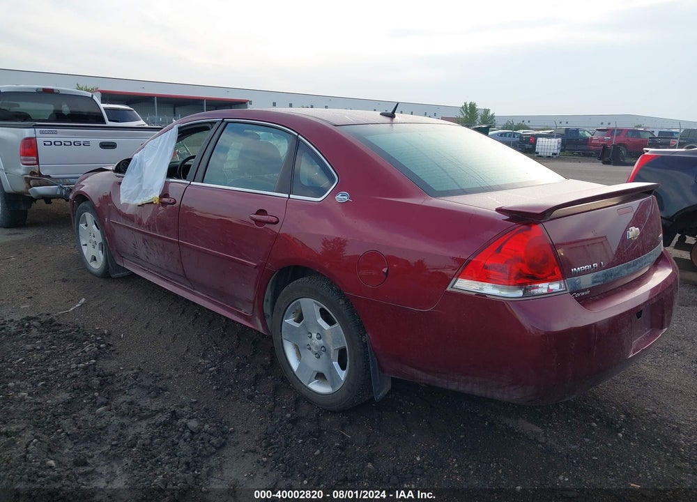 2008 CHEVROLET IMPALA LT VIN: 2G1WV58K281353363
