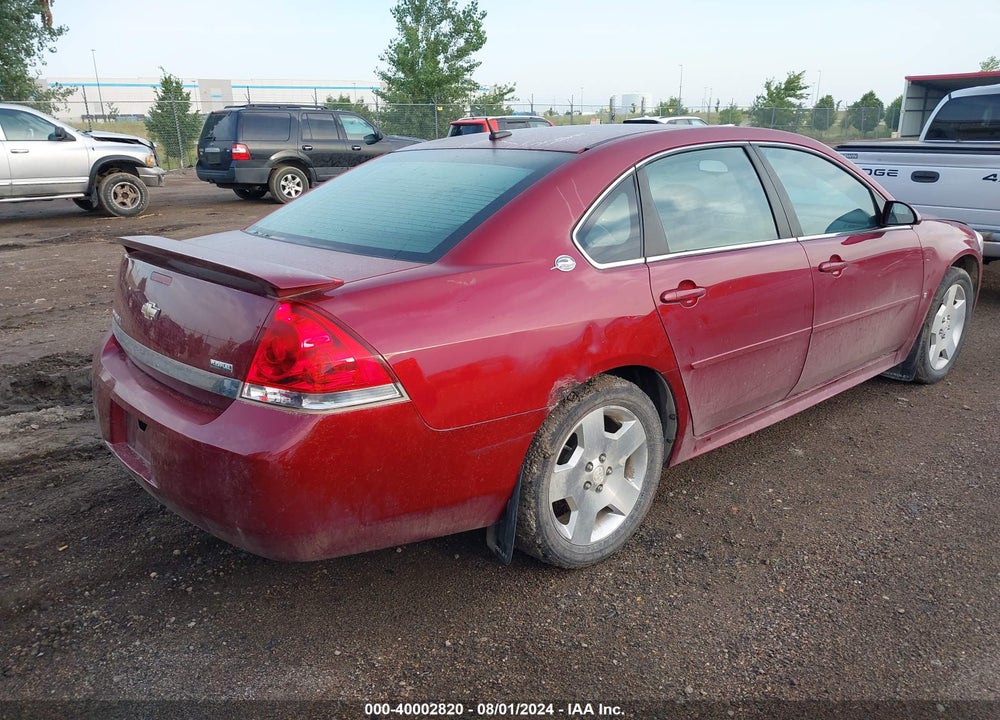 2008 CHEVROLET IMPALA LT VIN: 2G1WV58K281353363