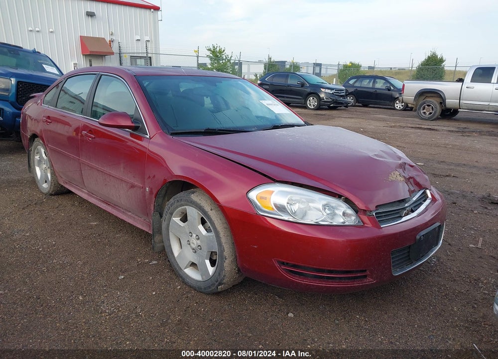 2008 CHEVROLET IMPALA LT VIN: 2G1WV58K281353363