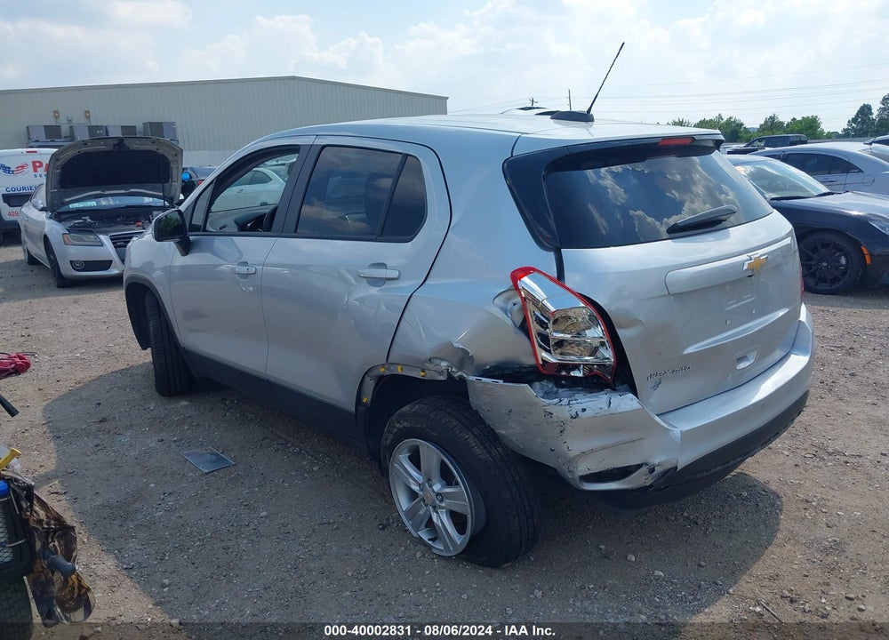 2022 CHEVROLET TRAX AWD LS VIN: KL7CJNSM0NB544935