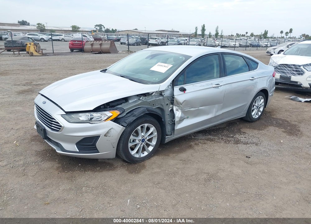 2019 FORD FUSION HYBRID SE VIN: 3FA6P0LU0KR175183