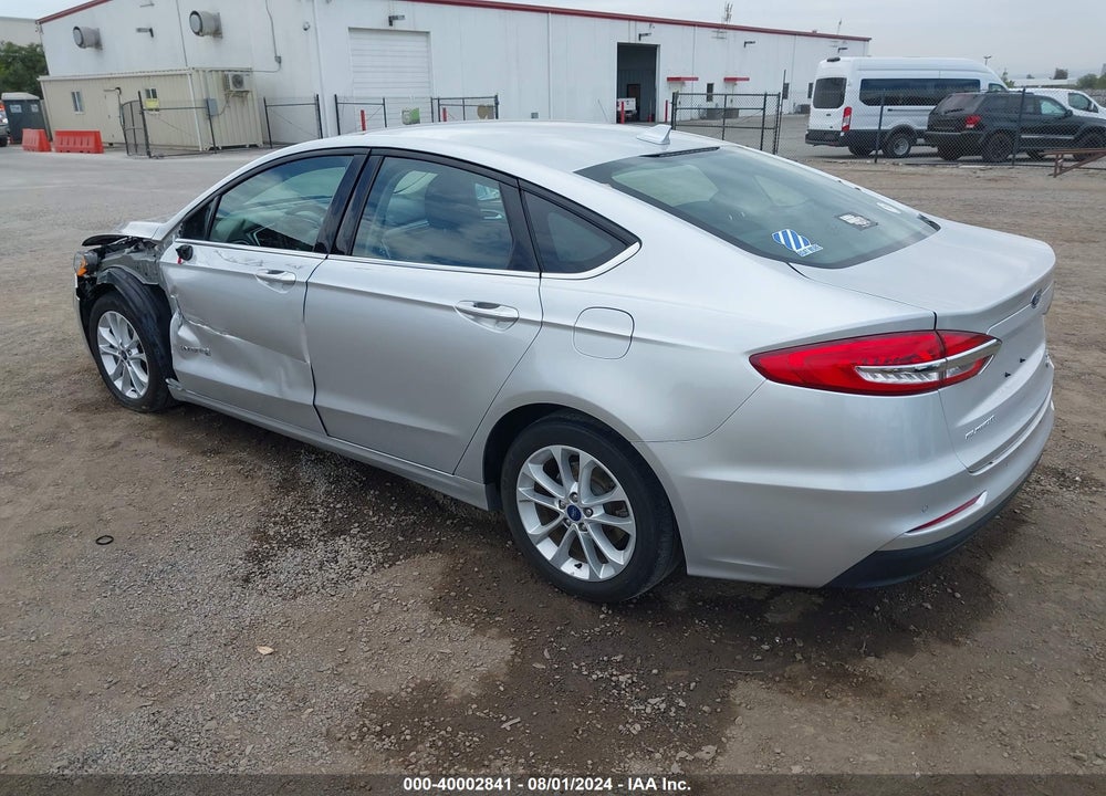 2019 FORD FUSION HYBRID SE VIN: 3FA6P0LU0KR175183