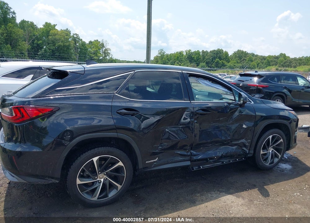 2017 LEXUS RX 450H VIN: 2T2BGMCA1HC010825