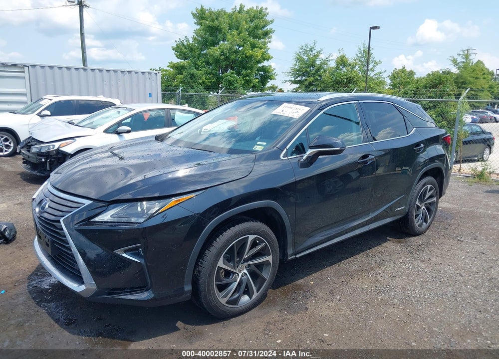2017 LEXUS RX 450H VIN: 2T2BGMCA1HC010825