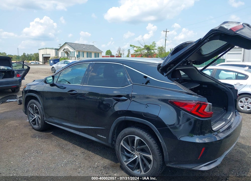 2017 LEXUS RX 450H VIN: 2T2BGMCA1HC010825