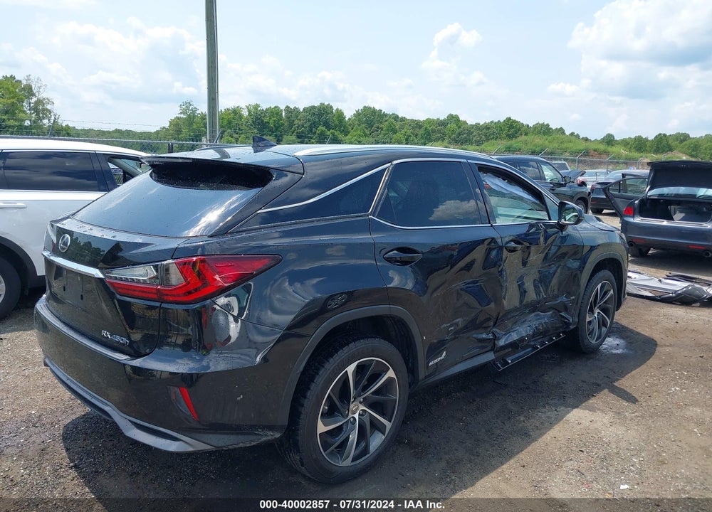 2017 LEXUS RX 450H VIN: 2T2BGMCA1HC010825