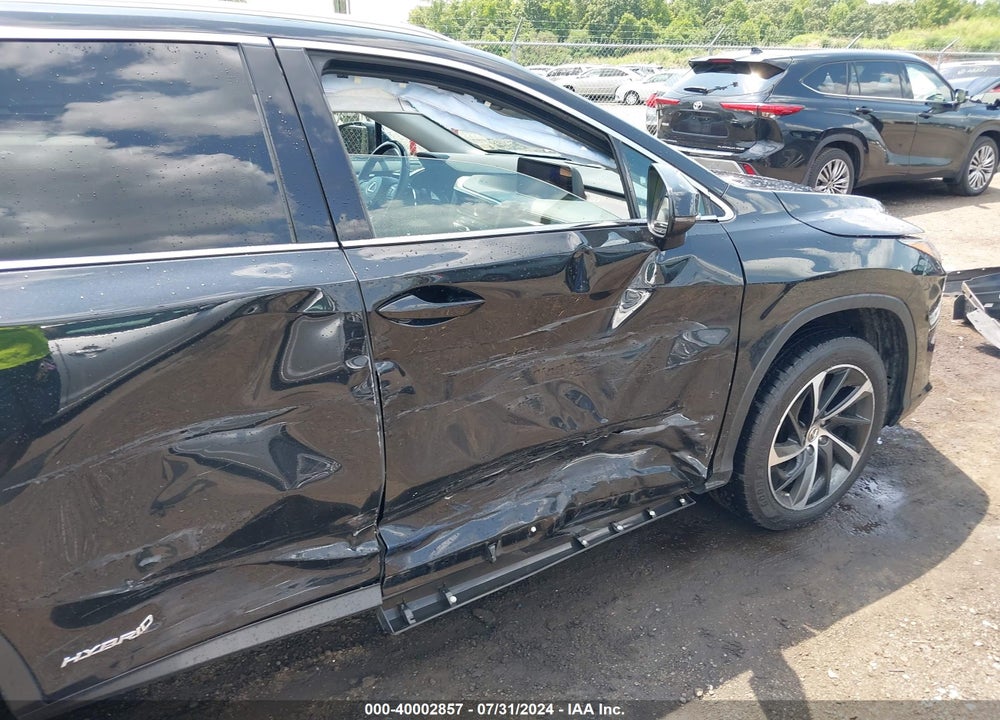 2017 LEXUS RX 450H VIN: 2T2BGMCA1HC010825