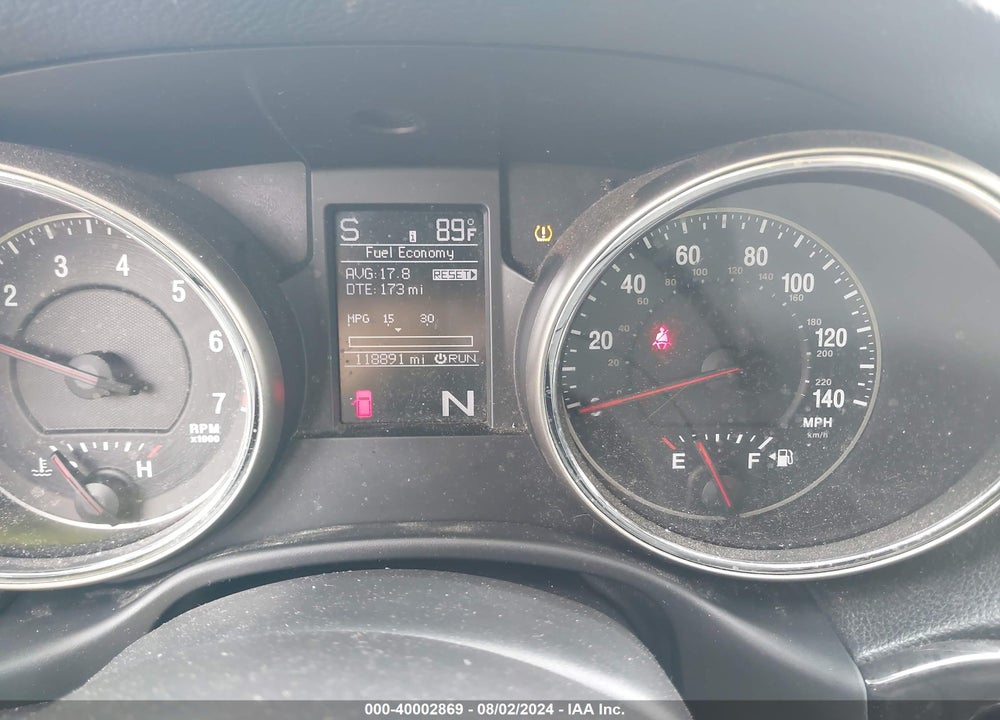 2011 JEEP GRAND CHEROKEE LAREDO VIN: 1J4RR4GG3BC641727