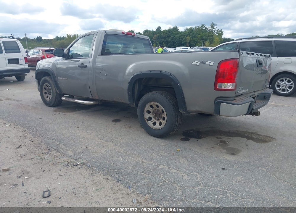 2007 GMC SIERRA 1500 WORK TRUCK VIN: 1GTEK14C57Z565134