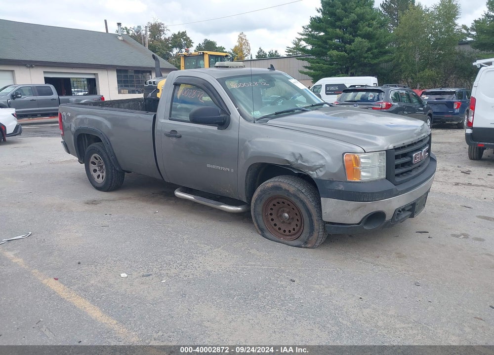 2007 GMC SIERRA 1500 WORK TRUCK VIN: 1GTEK14C57Z565134