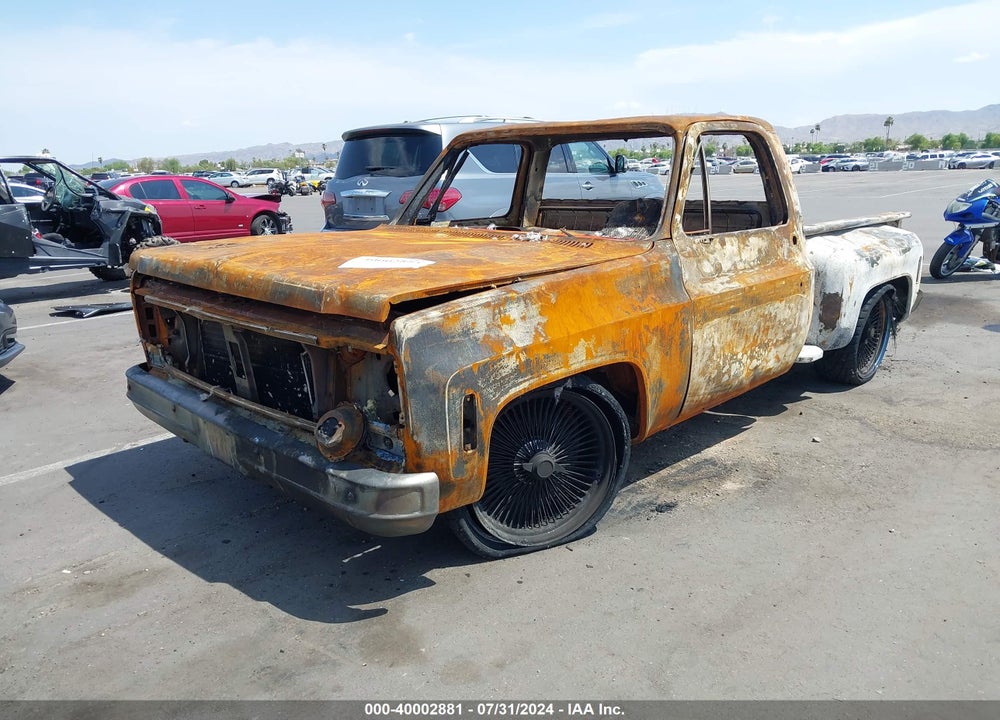 1976 CHEVY C10 VIN: CCL146Z106878