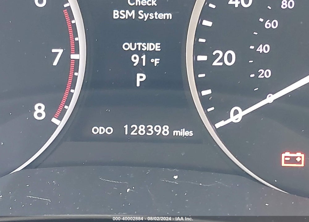 2013 LEXUS ES 350 VIN: JTHBK1GG9D2034796