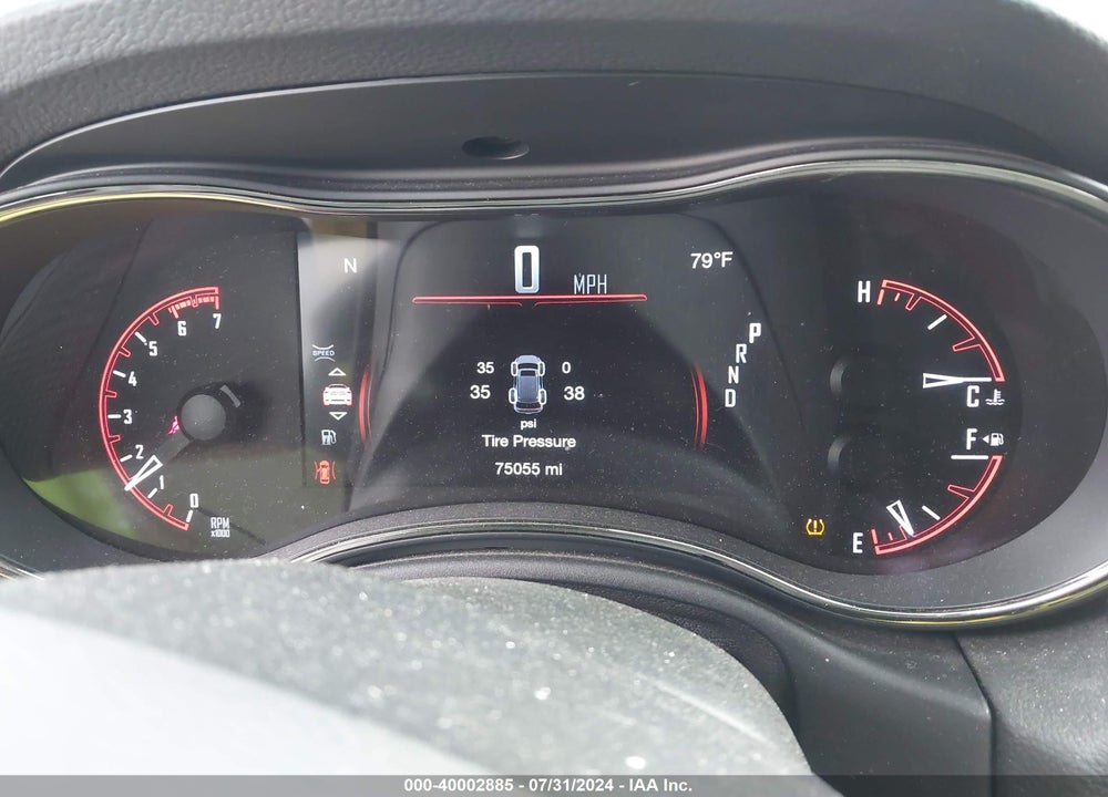 2018 DODGE DURANGO R/T RWD VIN: 1C4SDHCT8JC132750