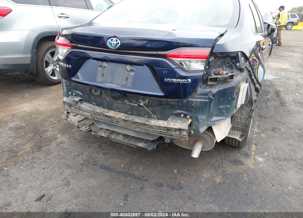 2021 TOYOTA COROLLA HYBRID LE VIN: JTDEAMDE8MJ007665