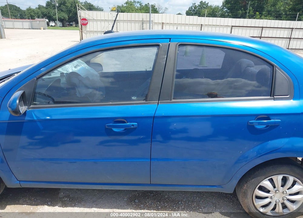 2009 CHEVROLET AVEO VIN: KL1TD56E39B625440