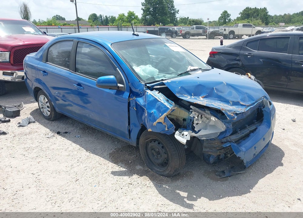2009 CHEVROLET AVEO VIN: KL1TD56E39B625440