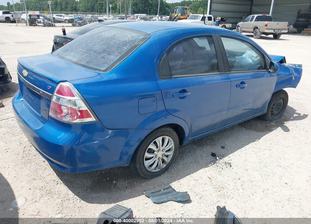2009 CHEVROLET AVEO VIN: KL1TD56E39B625440