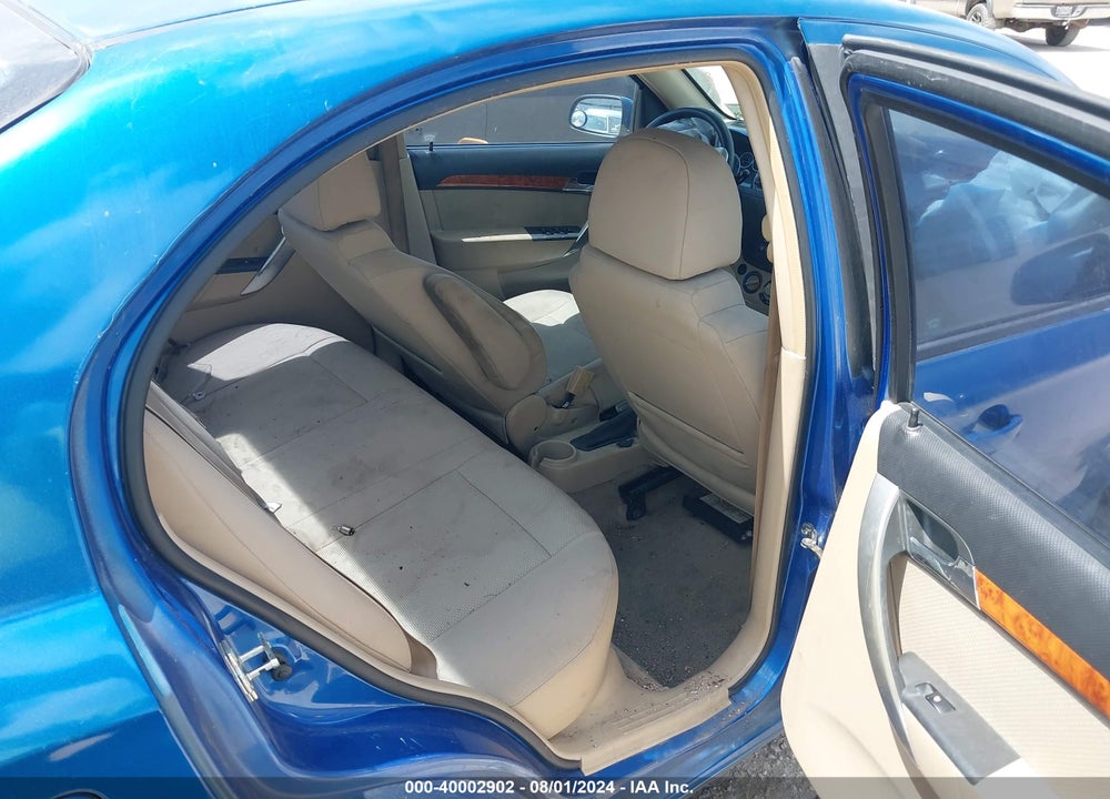 2009 CHEVROLET AVEO VIN: KL1TD56E39B625440