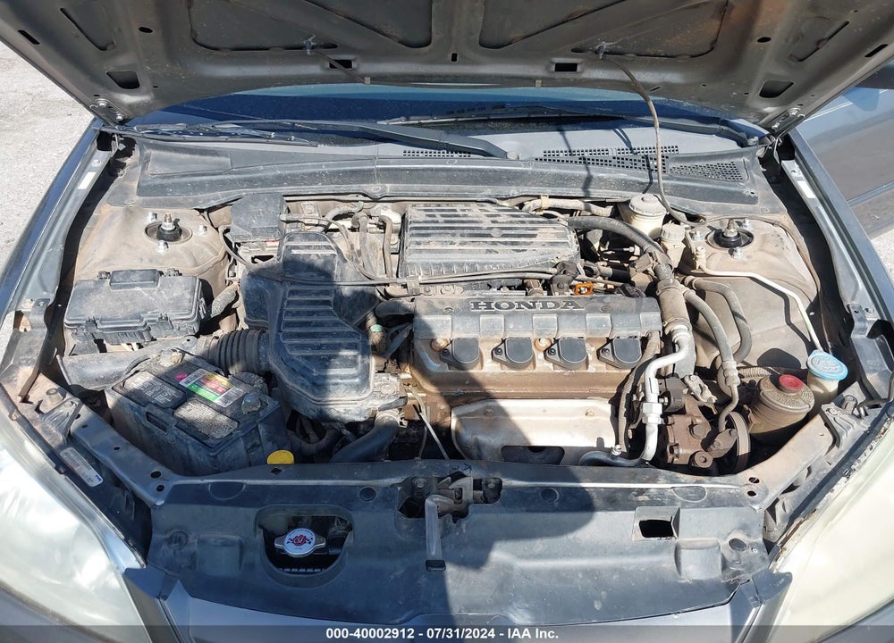 2005 HONDA CIVIC LX VIN: 2HGES15545H605833