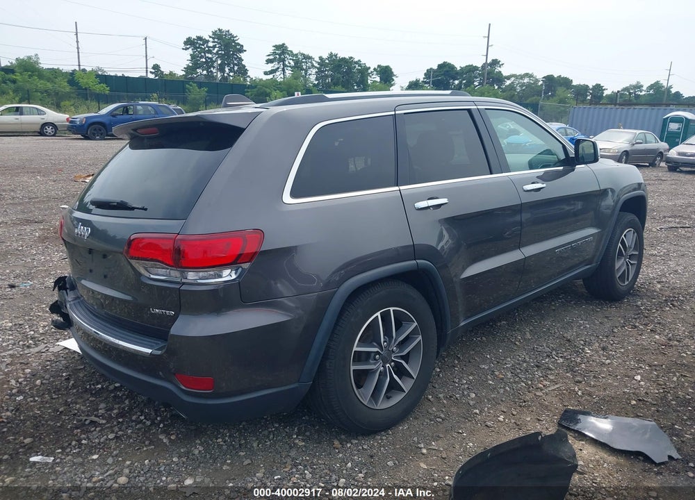 2020 JEEP GRAND CHEROKEE LIMITED 4X4 VIN: 1C4RJFBG1LC399697