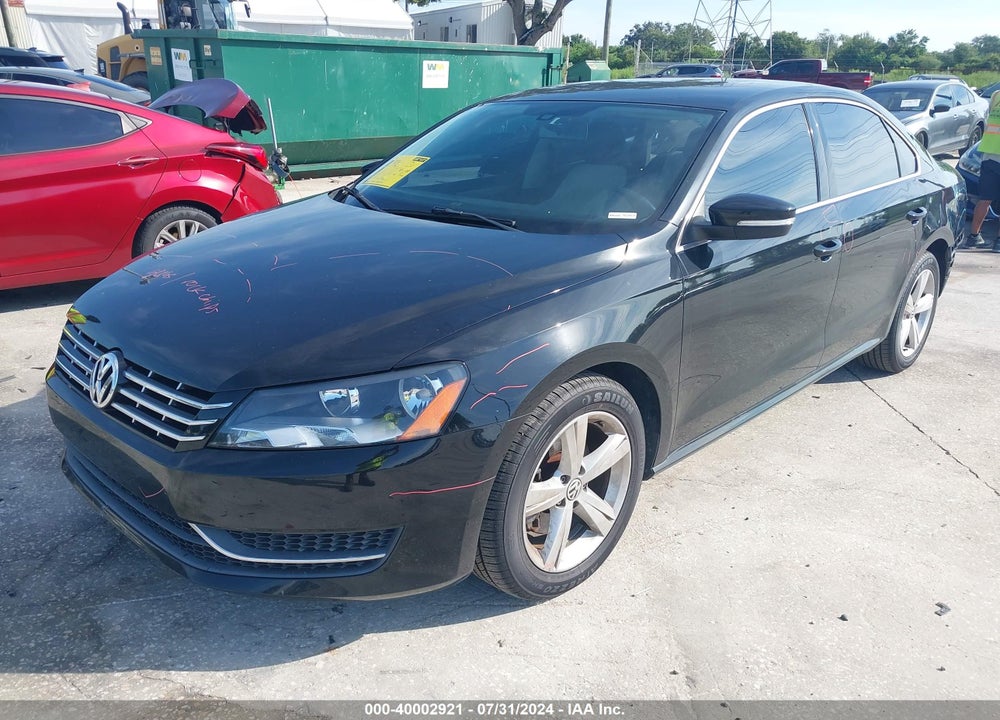 2015 VOLKSWAGEN PASSAT 2.0L TDI SE VIN: 1VWBV7A37FC084687