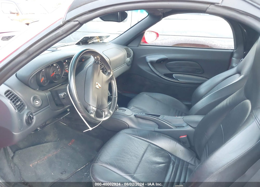 1998 PORSCHE BOXSTER VIN: WP0CA2985WU624022