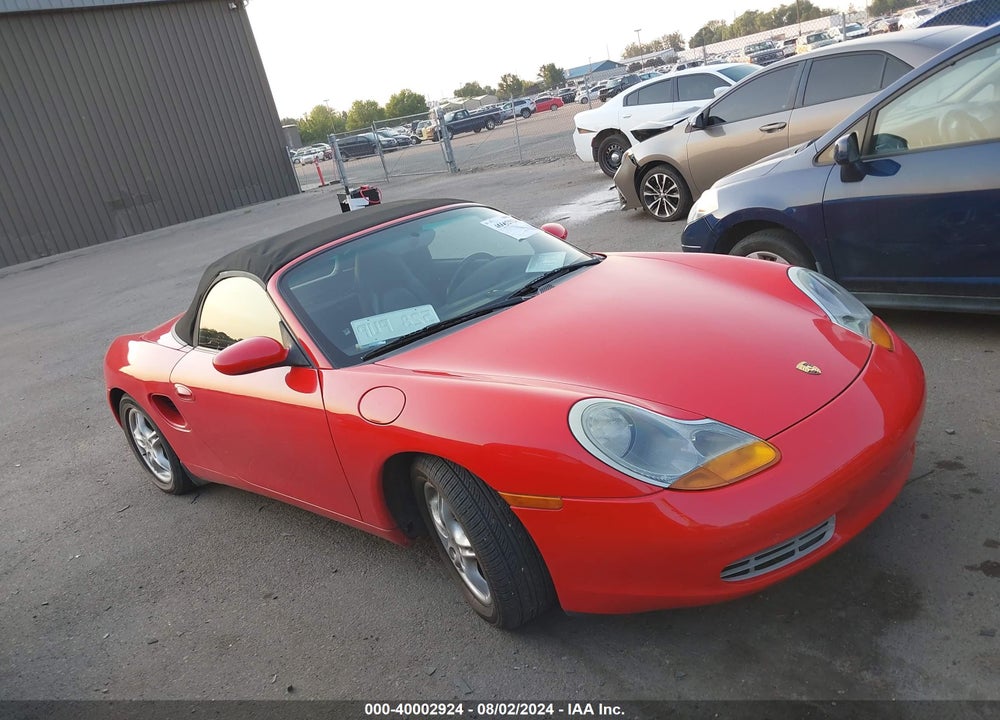 1998 PORSCHE BOXSTER VIN: WP0CA2985WU624022