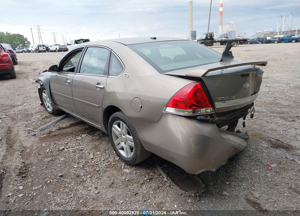 2007 CHEVROLET IMPALA LTZ VIN: 2G1WU58R779389565