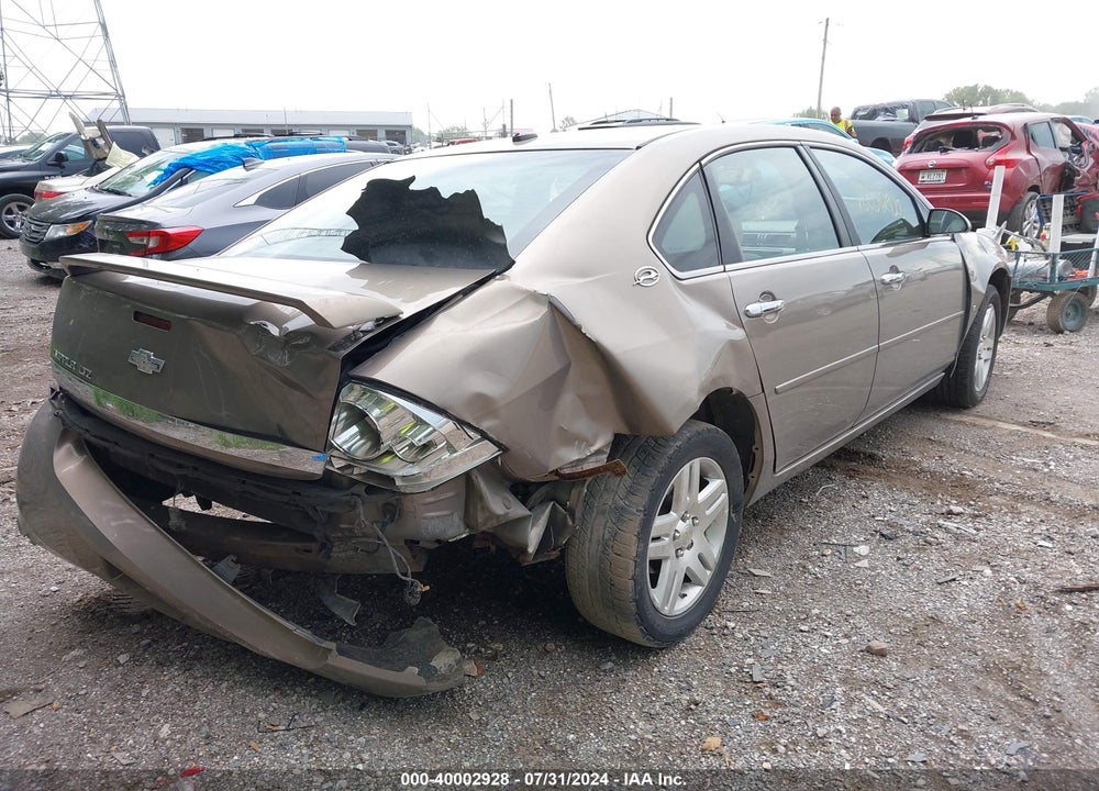 2007 CHEVROLET IMPALA LTZ VIN: 2G1WU58R779389565