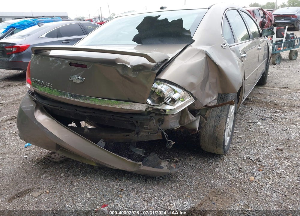 2007 CHEVROLET IMPALA LTZ VIN: 2G1WU58R779389565