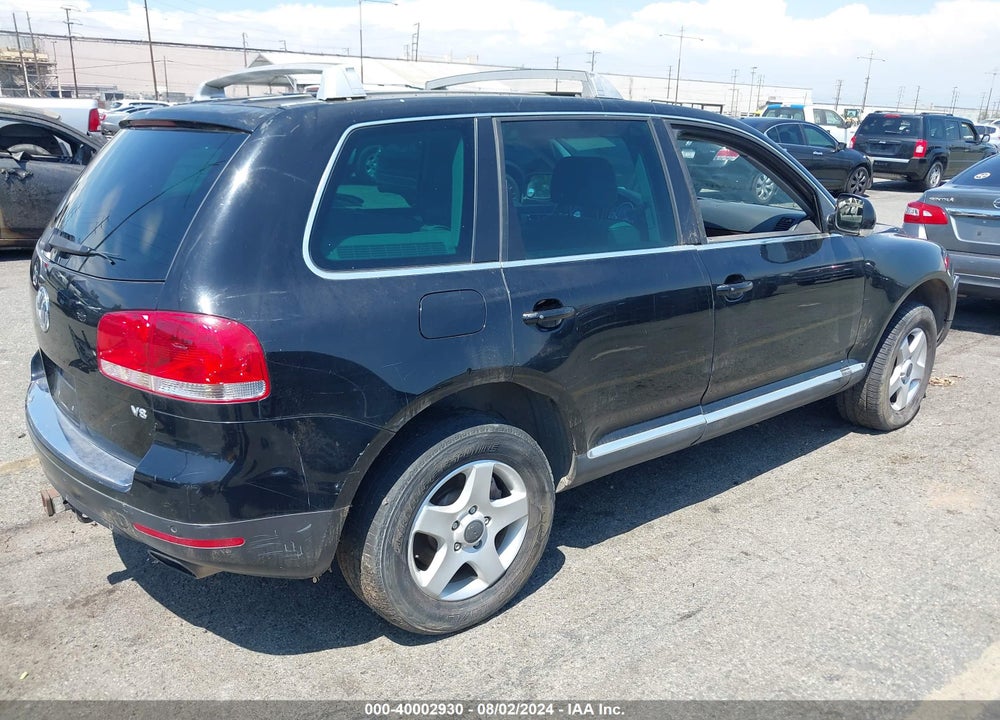 2004 VOLKSWAGEN TOUAREG V8 VIN: WVGCM77L54D051434