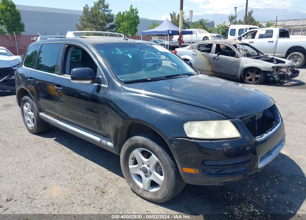 2004 VOLKSWAGEN TOUAREG V8 VIN: WVGCM77L54D051434