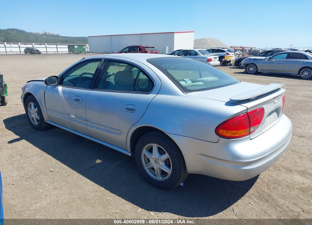 2004 OLDSMOBILE ALERO GL1 VIN: 1G3NL52FX4C102714