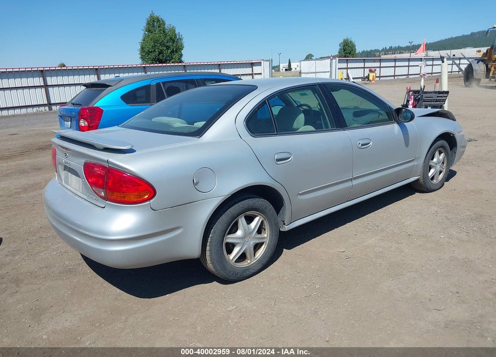 2004 OLDSMOBILE ALERO GL1 VIN: 1G3NL52FX4C102714
