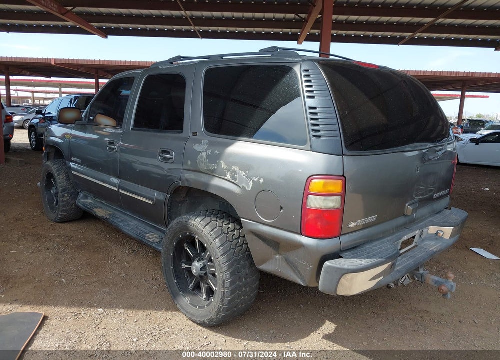 2001 CHEVROLET TAHOE LT VIN: 1GNEK13T61J108766