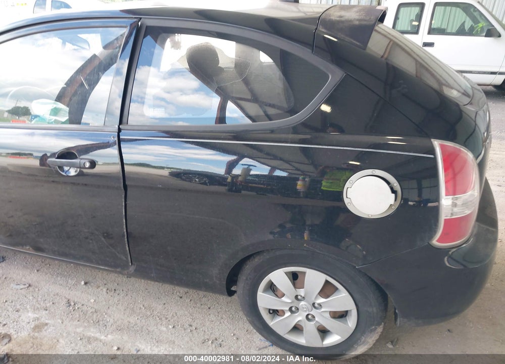 2009 HYUNDAI ACCENT GS VIN: KMHCM36C09U118099