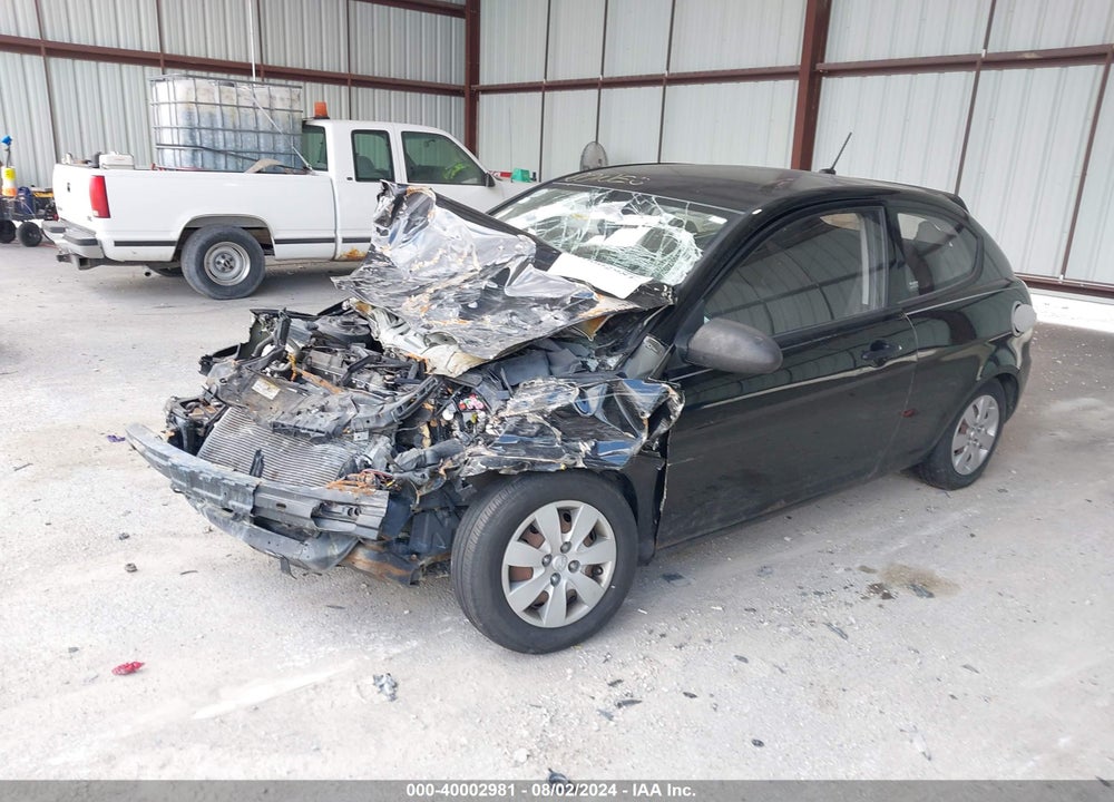 2009 HYUNDAI ACCENT GS VIN: KMHCM36C09U118099