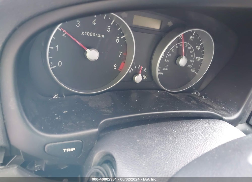 2009 HYUNDAI ACCENT GS VIN: KMHCM36C09U118099