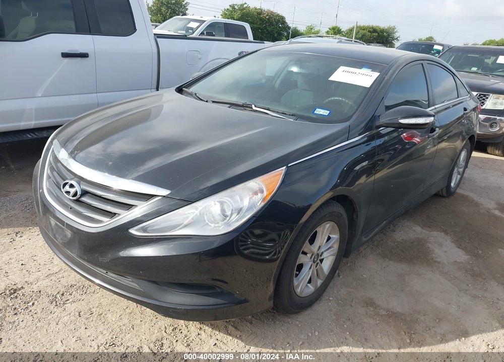 2014 HYUNDAI SONATA GLS VIN: 5NPEB4AC7EH847902