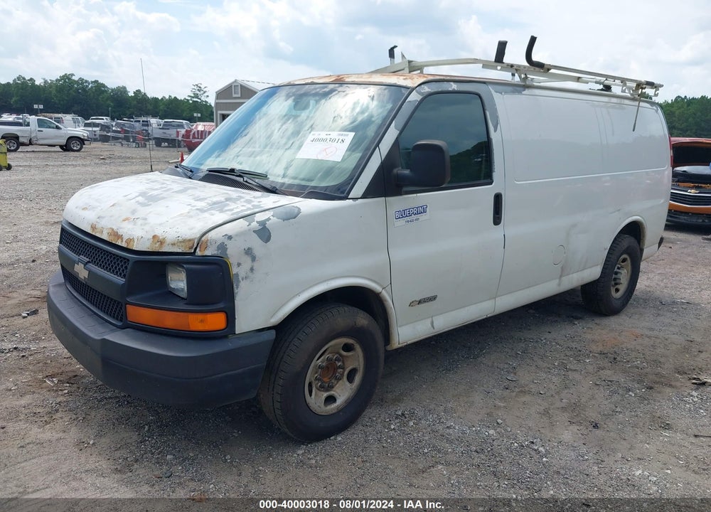 2004 CHEVROLET EXPRESS VIN: 1GCHG35U741172702